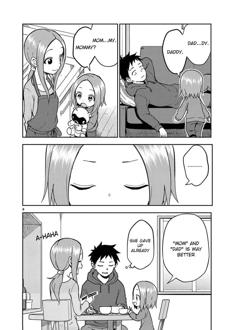 Karakai Jouzu no (Moto) Takagi-san Chapter 219 page 8