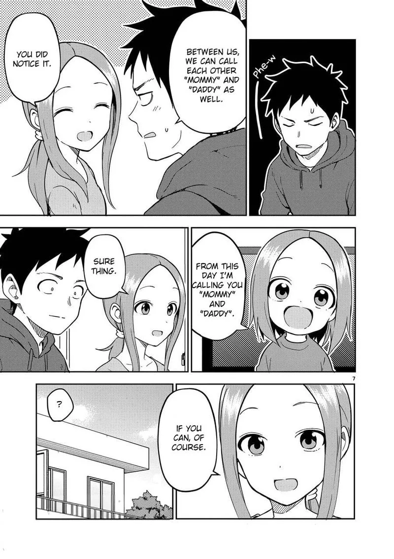 Karakai Jouzu no (Moto) Takagi-san Chapter 219 page 7