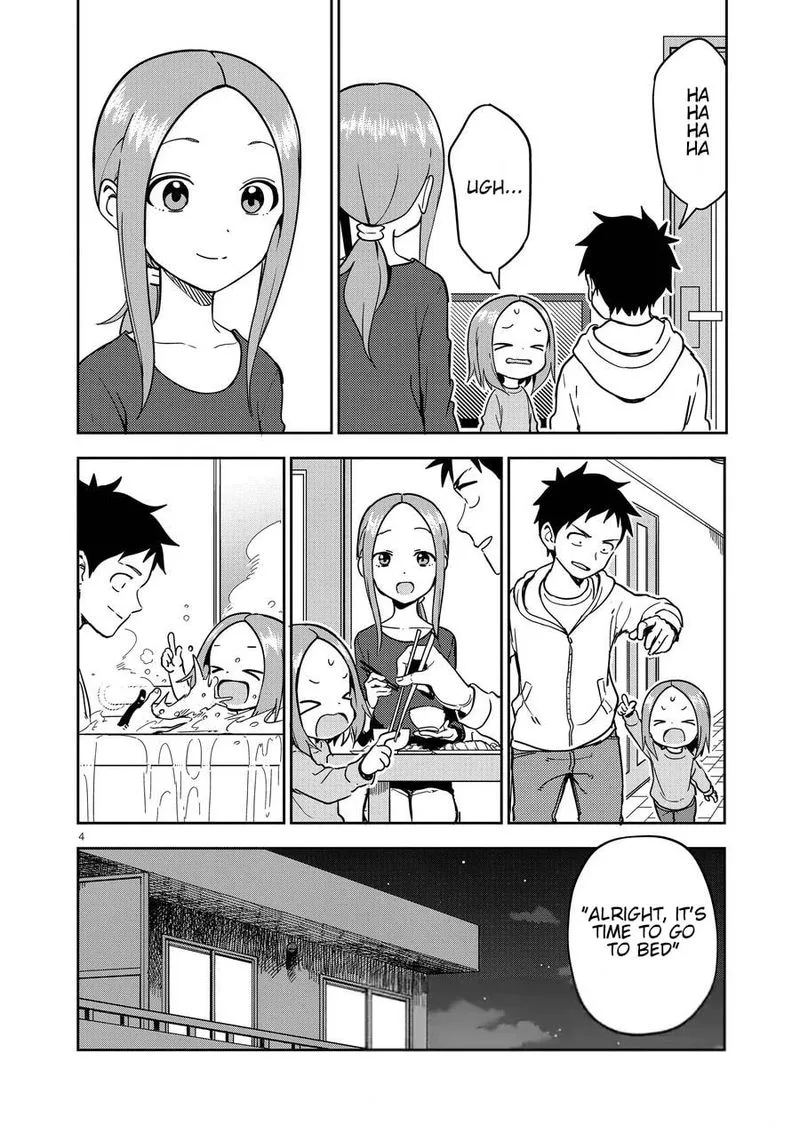 Karakai Jouzu no (Moto) Takagi-san Chapter 220 page 4