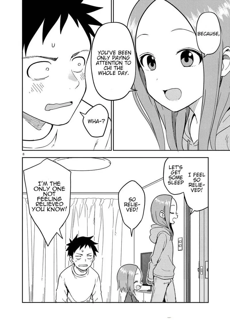 Karakai Jouzu no (Moto) Takagi-san Chapter 220 page 8