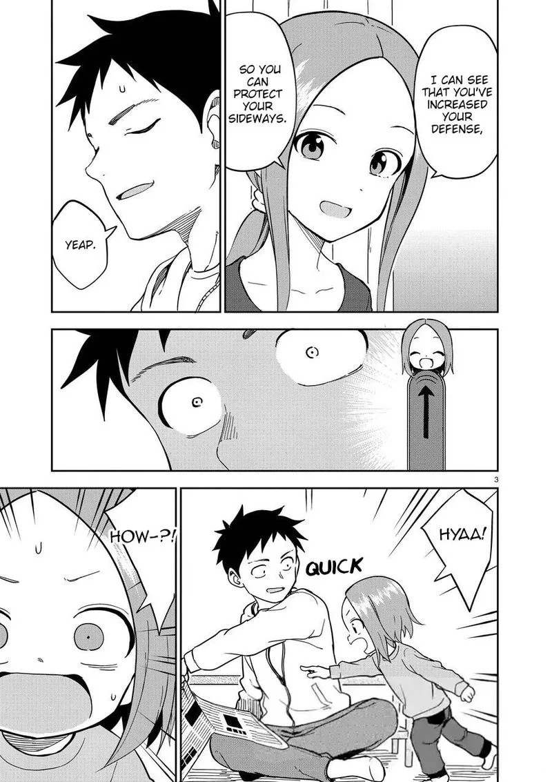 Karakai Jouzu no (Moto) Takagi-san Chapter 220 page 3