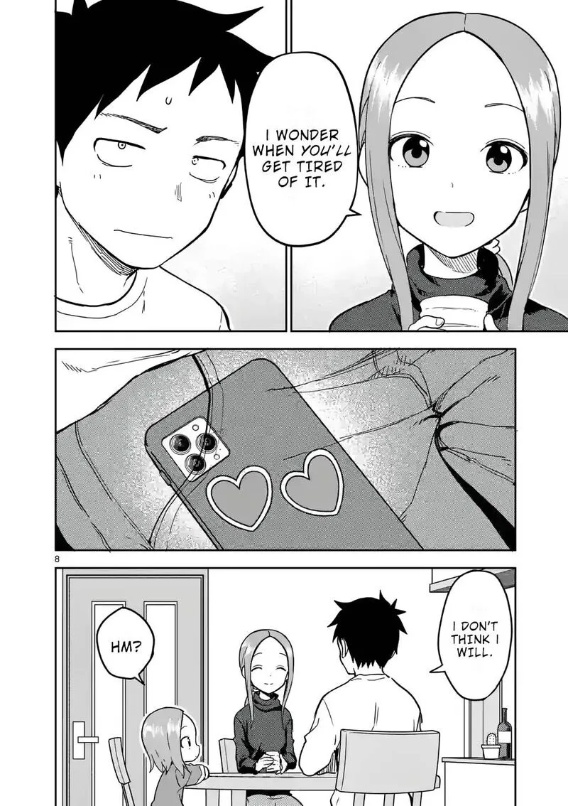 Karakai Jouzu no (Moto) Takagi-san Chapter 221 page 8