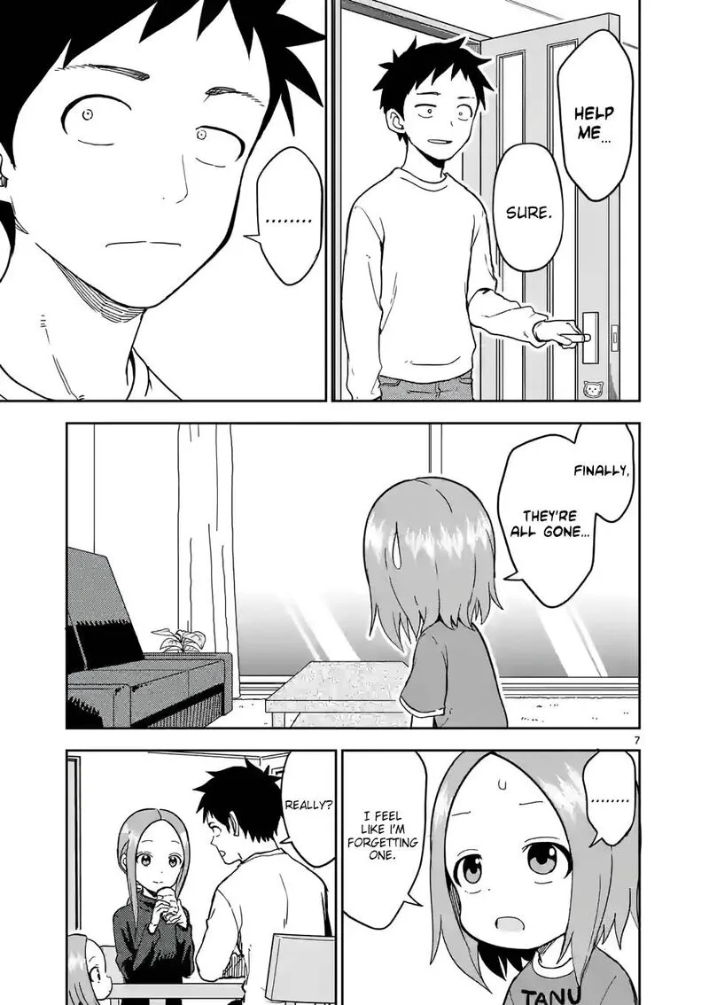 Karakai Jouzu no (Moto) Takagi-san Chapter 221 page 7