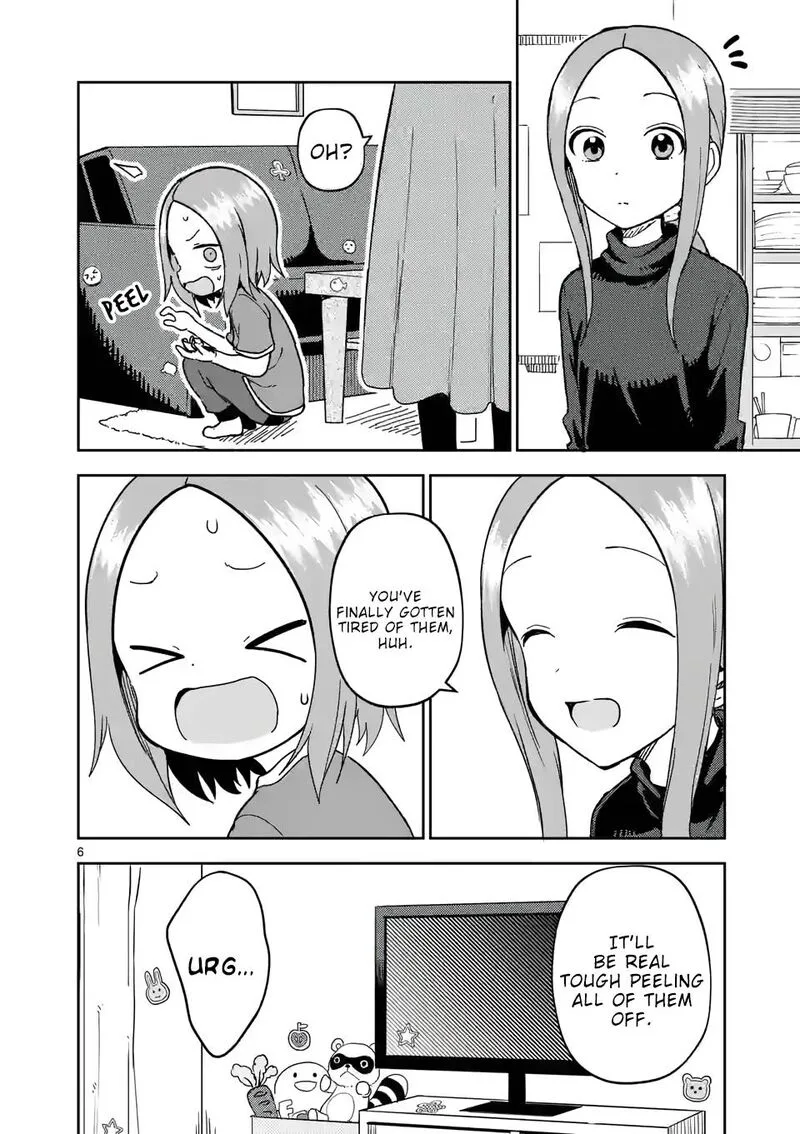 Karakai Jouzu no (Moto) Takagi-san Chapter 221 page 6