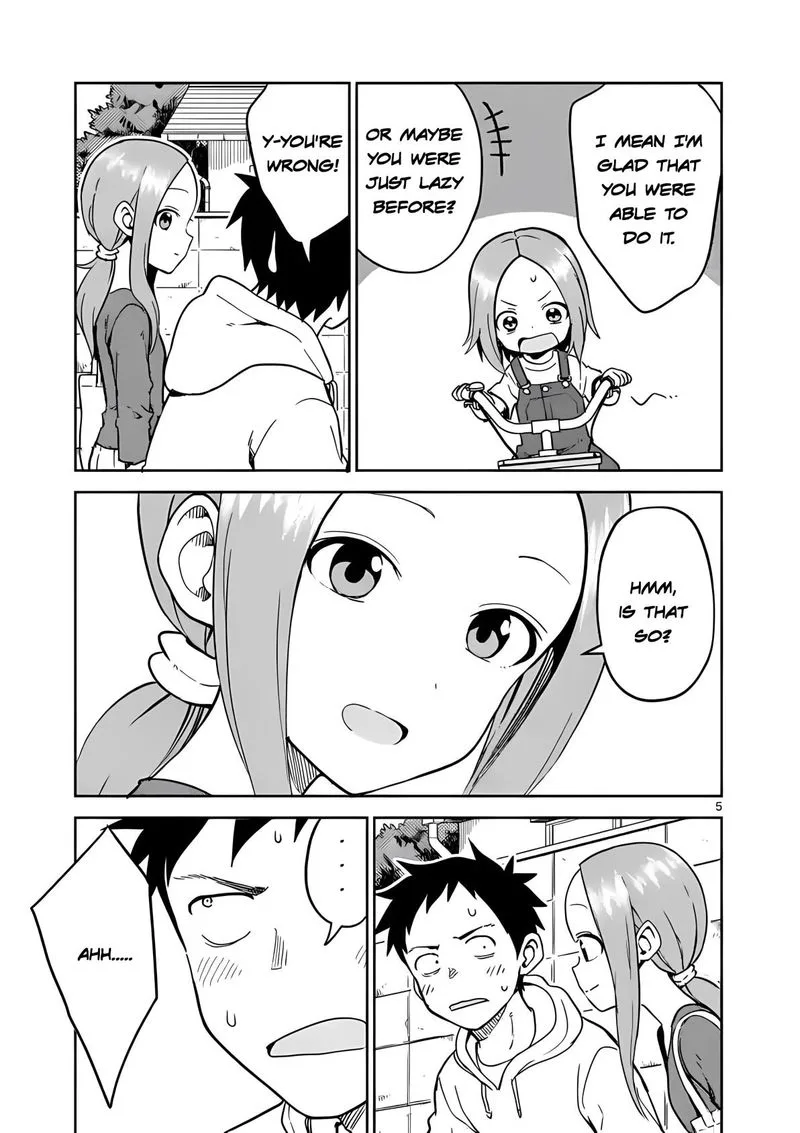 Karakai Jouzu no (Moto) Takagi-san Chapter 222 page 5