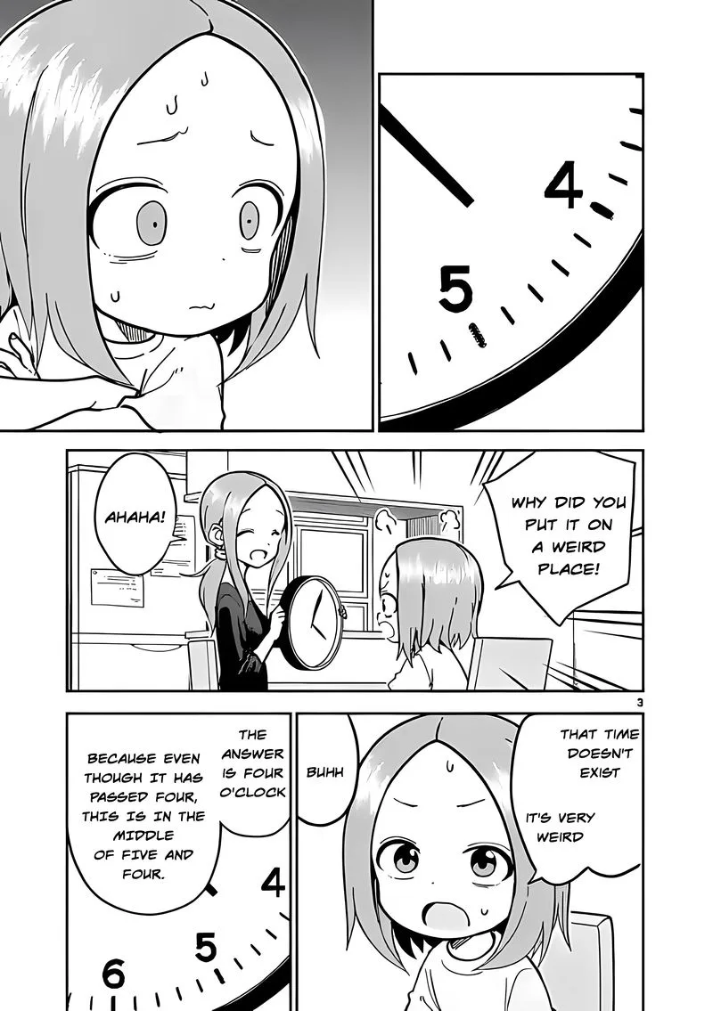 Karakai Jouzu no (Moto) Takagi-san Chapter 224 page 3