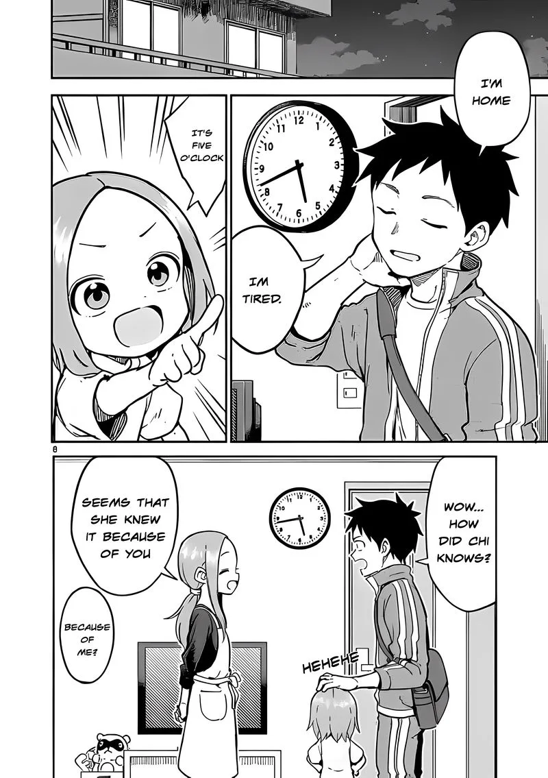 Karakai Jouzu no (Moto) Takagi-san Chapter 224 page 8