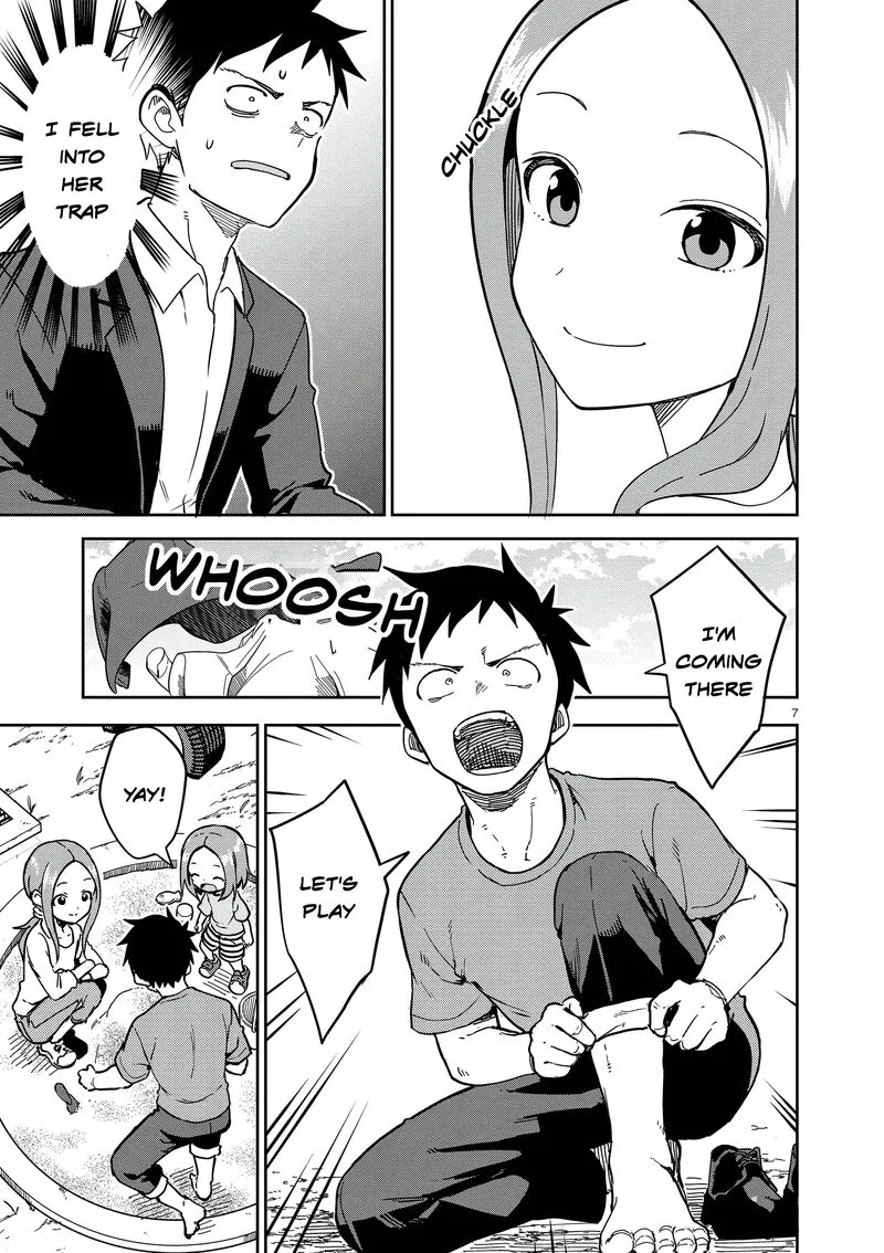 Karakai Jouzu no (Moto) Takagi-san Chapter 225 page 7