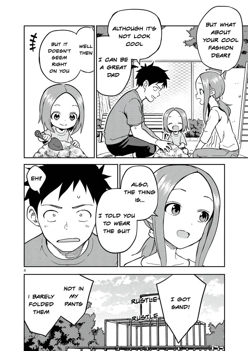 Karakai Jouzu no (Moto) Takagi-san Chapter 225 page 8