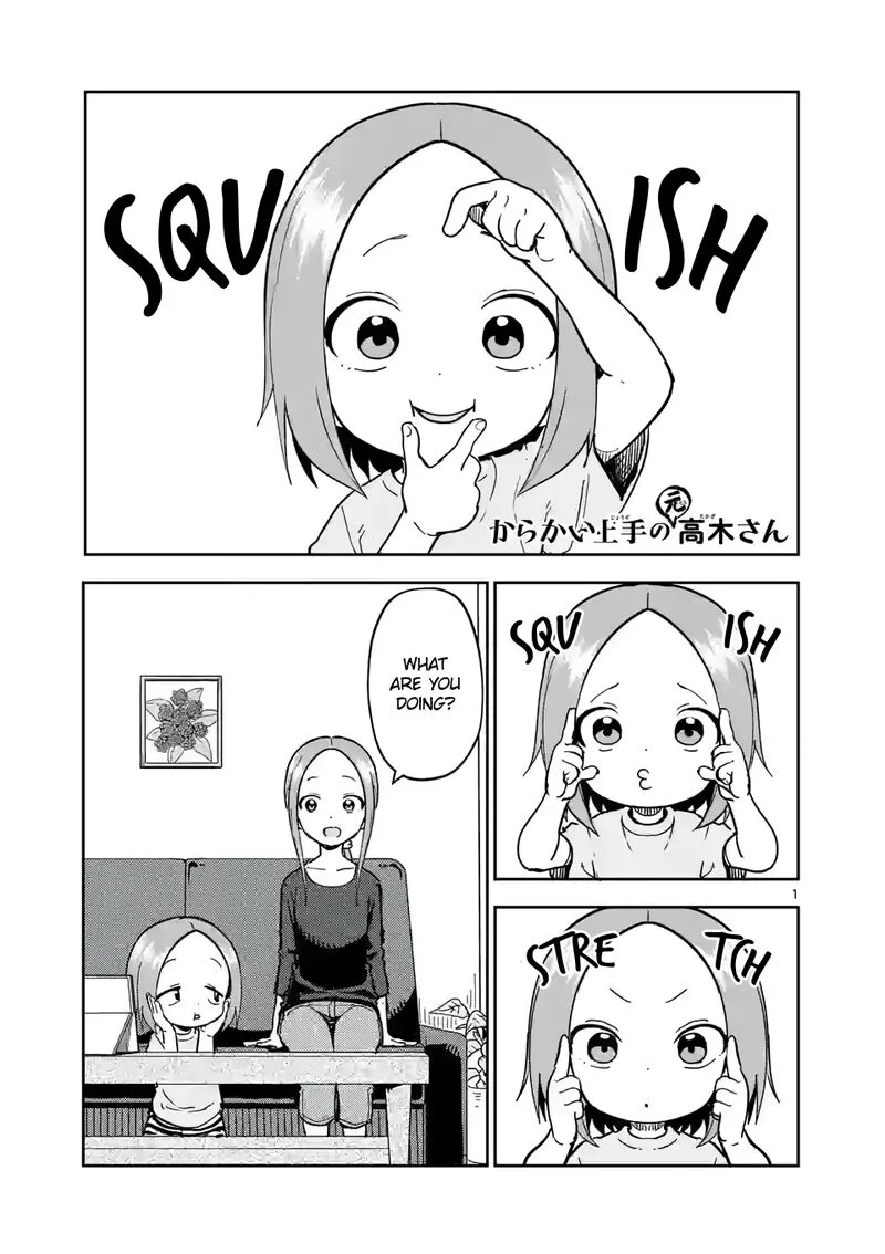 Karakai Jouzu no (Moto) Takagi-san Chapter 226 page 1