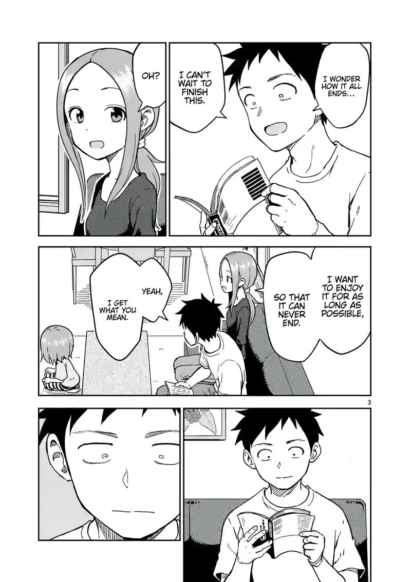 Karakai Jouzu no (Moto) Takagi-san Chapter 227 page 3