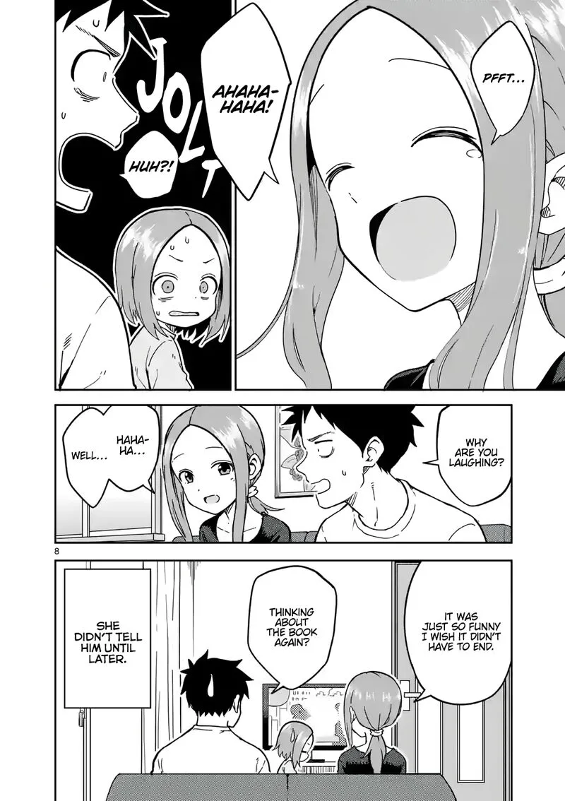 Karakai Jouzu no (Moto) Takagi-san Chapter 227 page 8