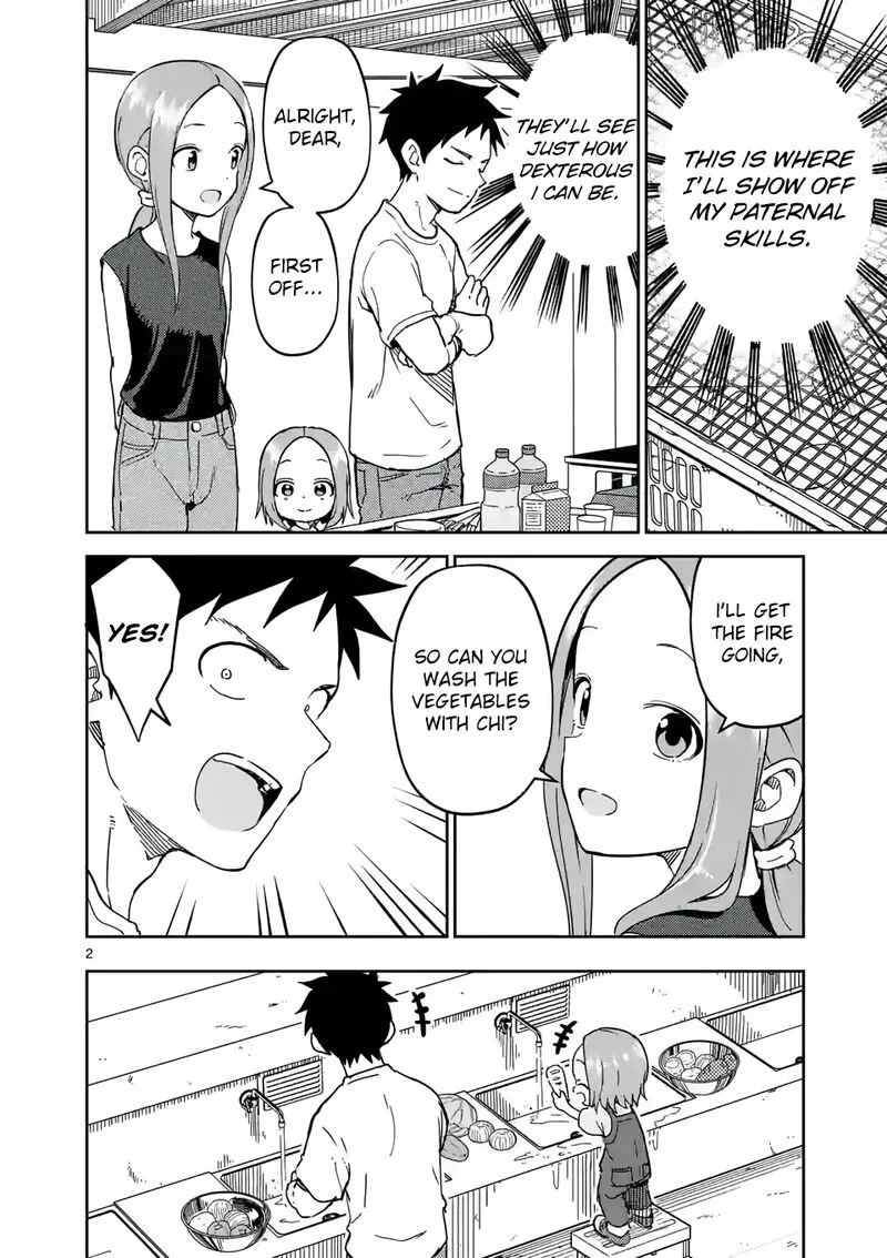 Karakai Jouzu no (Moto) Takagi-san Chapter 228 page 2