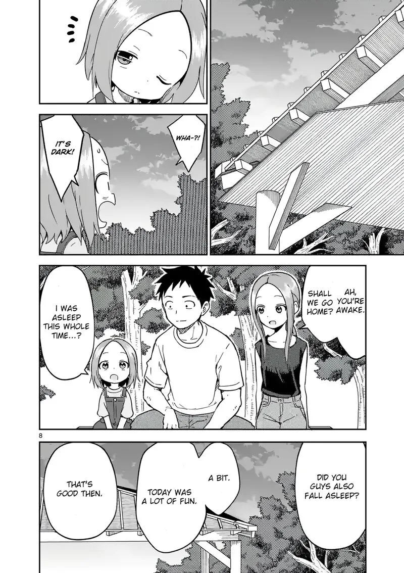 Karakai Jouzu no (Moto) Takagi-san Chapter 228 page 8