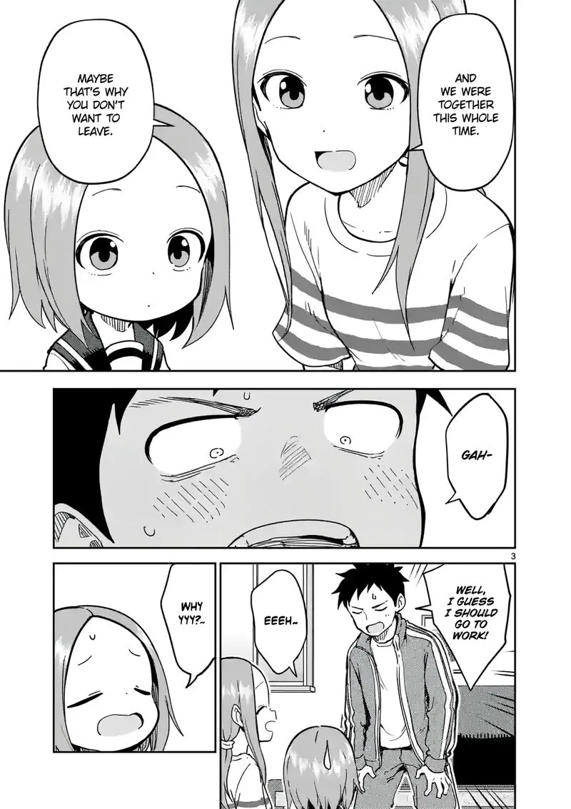 Karakai Jouzu no (Moto) Takagi-san Chapter 229 page 3