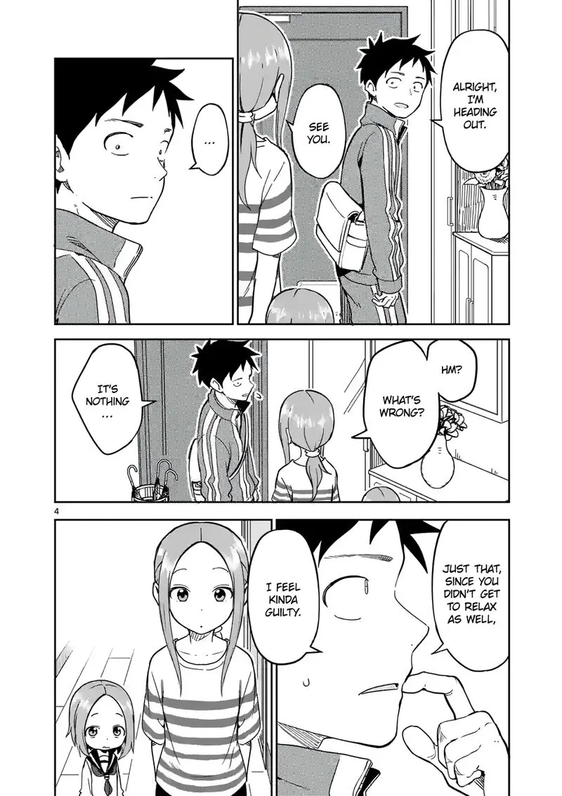 Karakai Jouzu no (Moto) Takagi-san Chapter 229 page 4