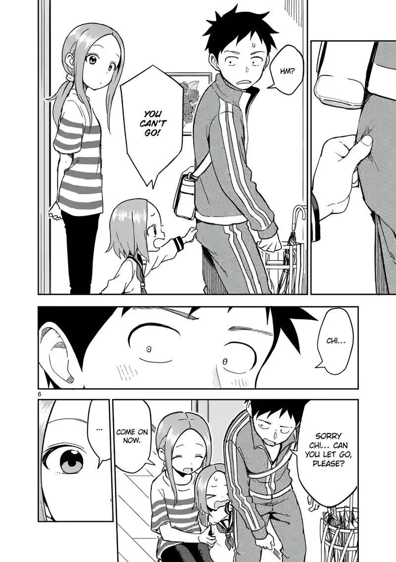 Karakai Jouzu no (Moto) Takagi-san Chapter 229 page 6