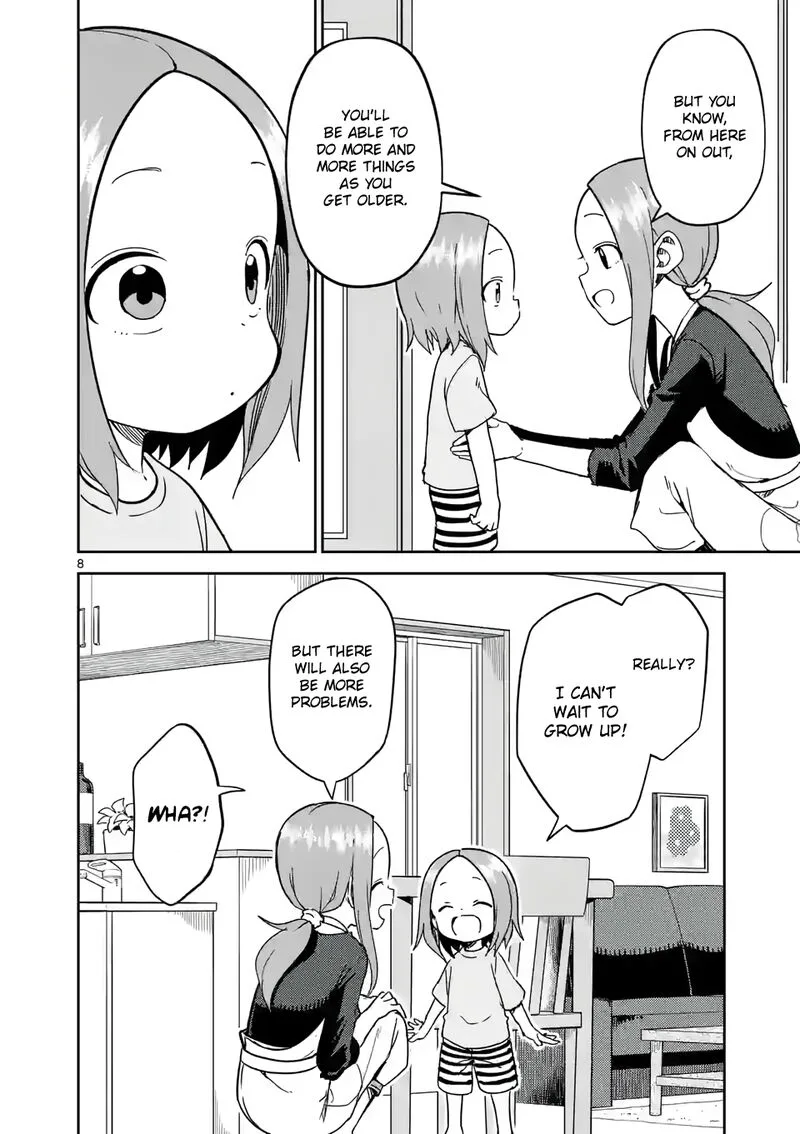 Karakai Jouzu no (Moto) Takagi-san Chapter 230 page 8