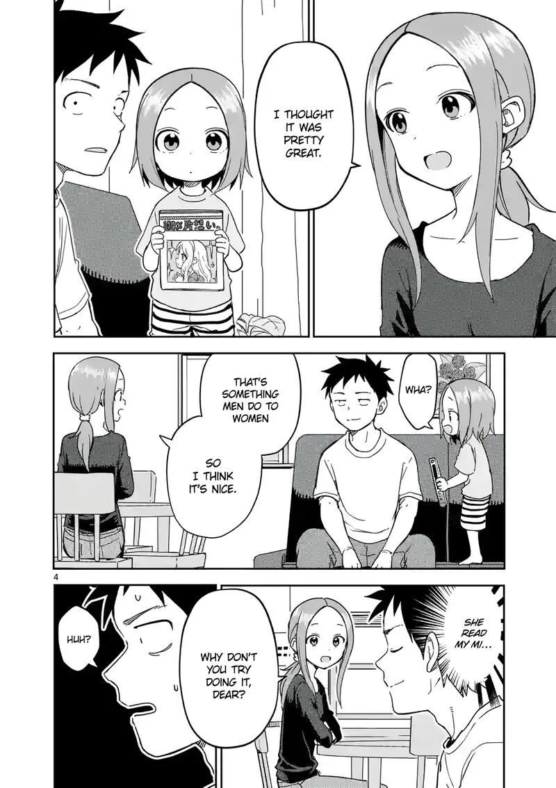 Karakai Jouzu no (Moto) Takagi-san Chapter 232 page 4