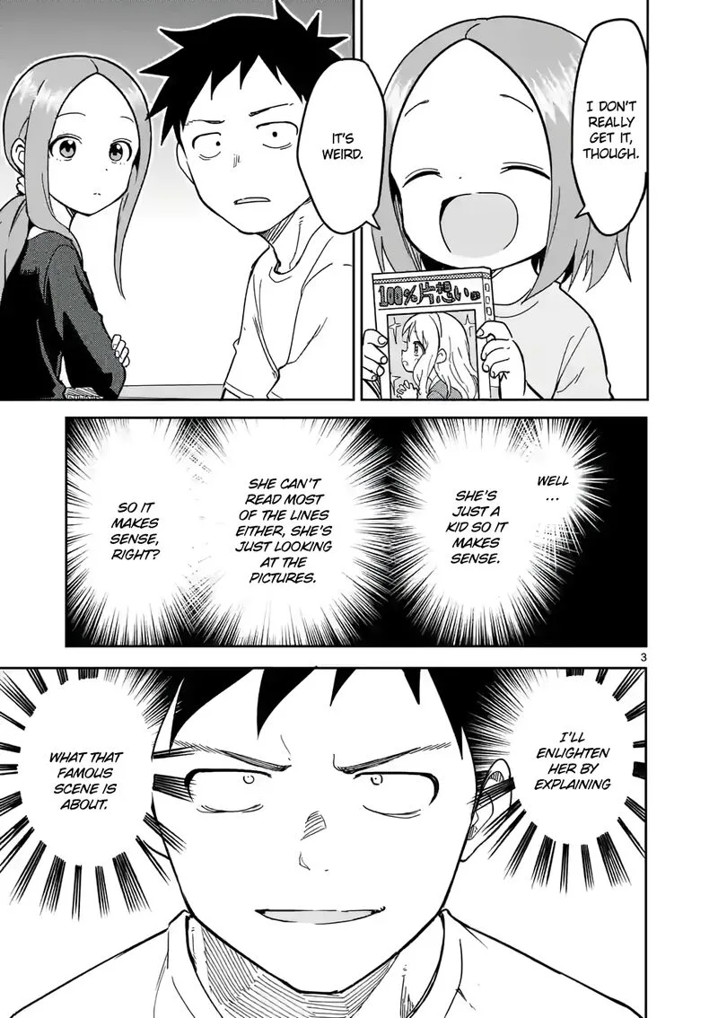 Karakai Jouzu no (Moto) Takagi-san Chapter 232 page 3