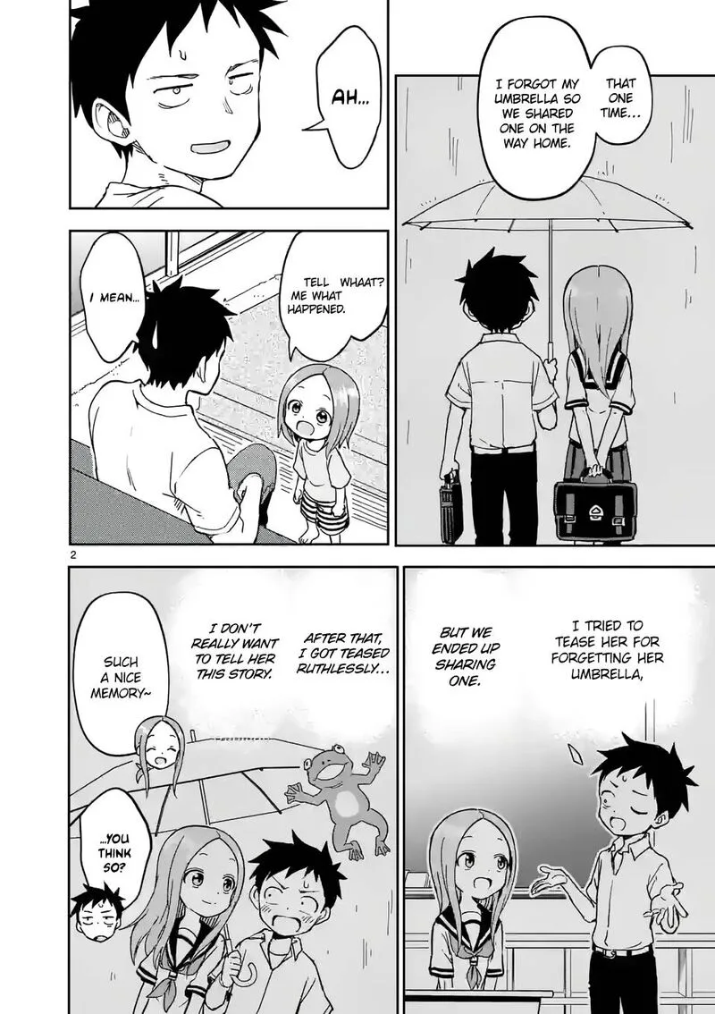 Karakai Jouzu no (Moto) Takagi-san Chapter 233 page 2