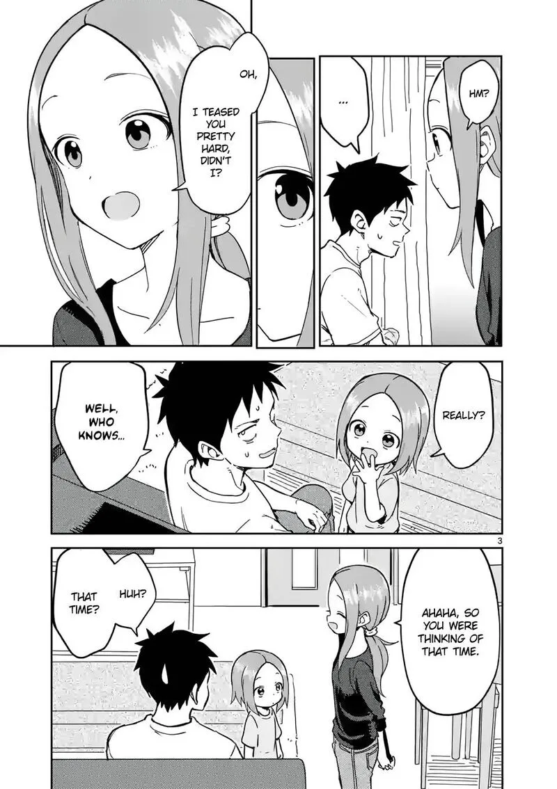 Karakai Jouzu no (Moto) Takagi-san Chapter 233 page 3