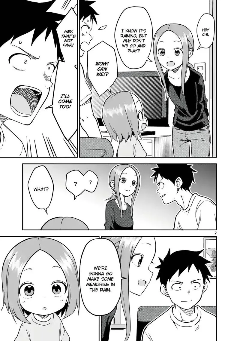 Karakai Jouzu no (Moto) Takagi-san Chapter 233 page 7