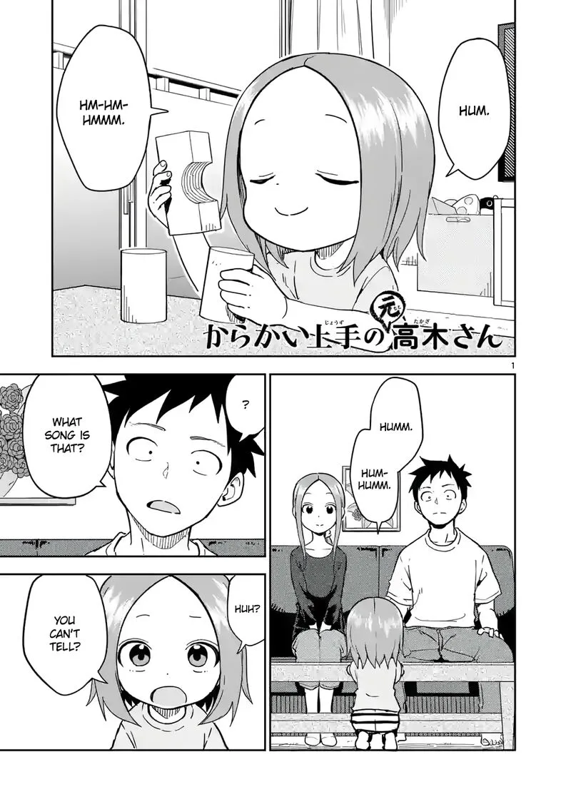 Karakai Jouzu no (Moto) Takagi-san Chapter 234 page 1