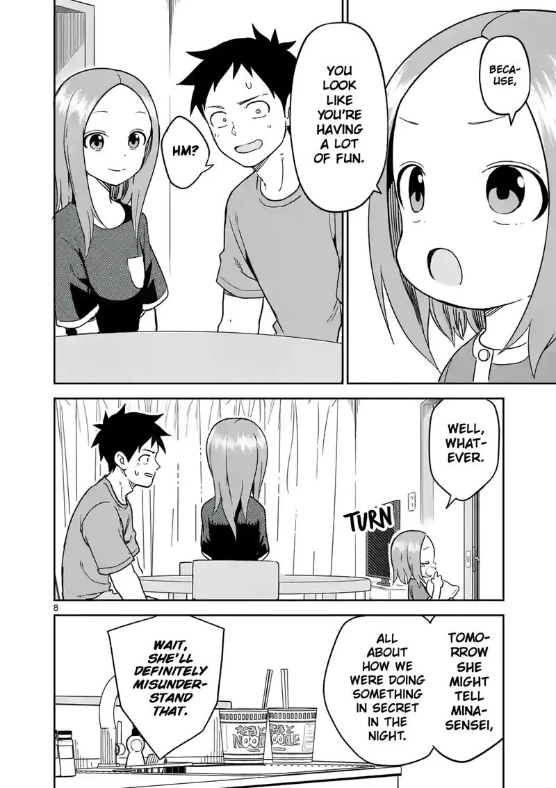 Karakai Jouzu no (Moto) Takagi-san Chapter 235 page 8