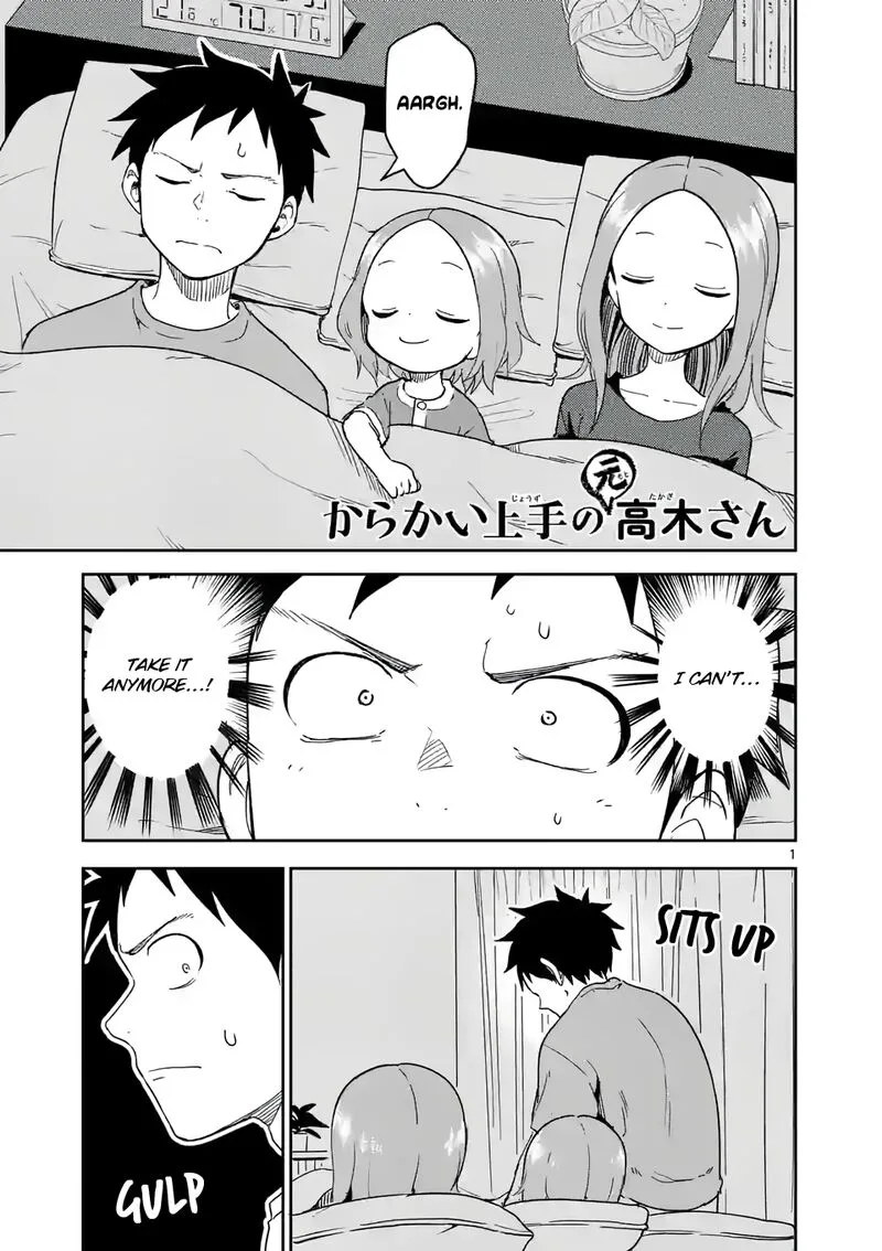 Karakai Jouzu no (Moto) Takagi-san Chapter 235 page 1