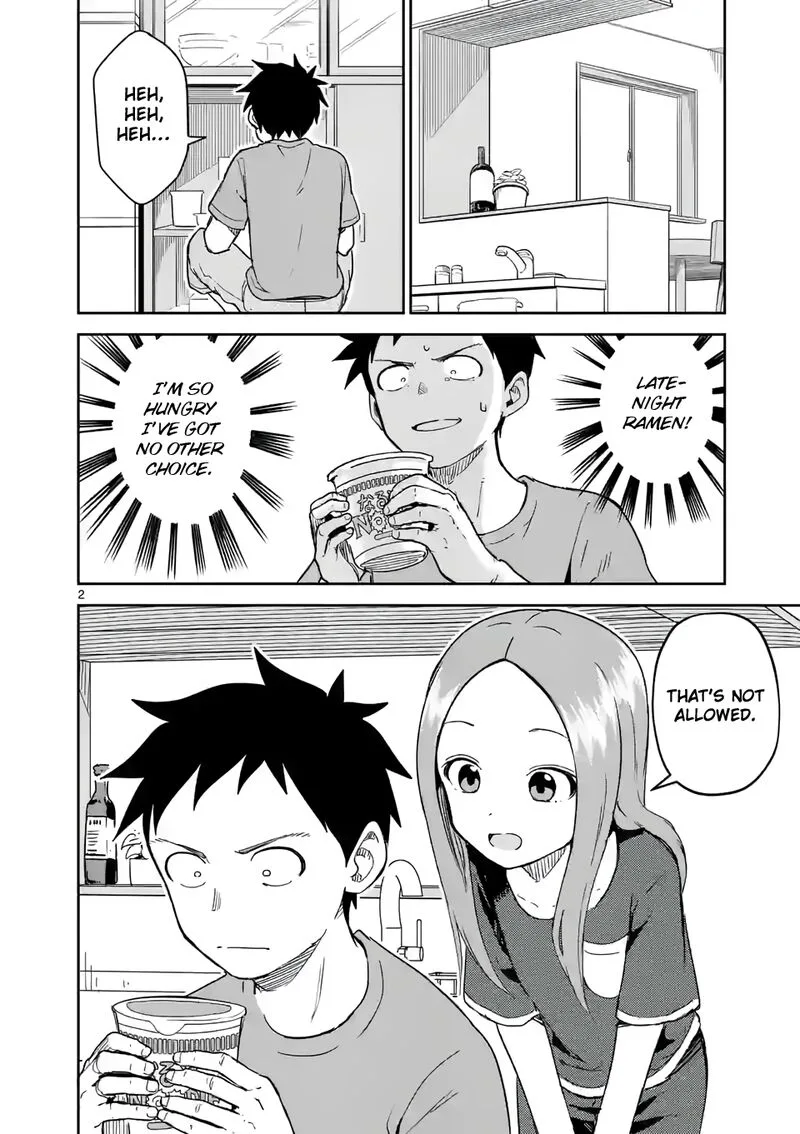 Karakai Jouzu no (Moto) Takagi-san Chapter 235 page 2