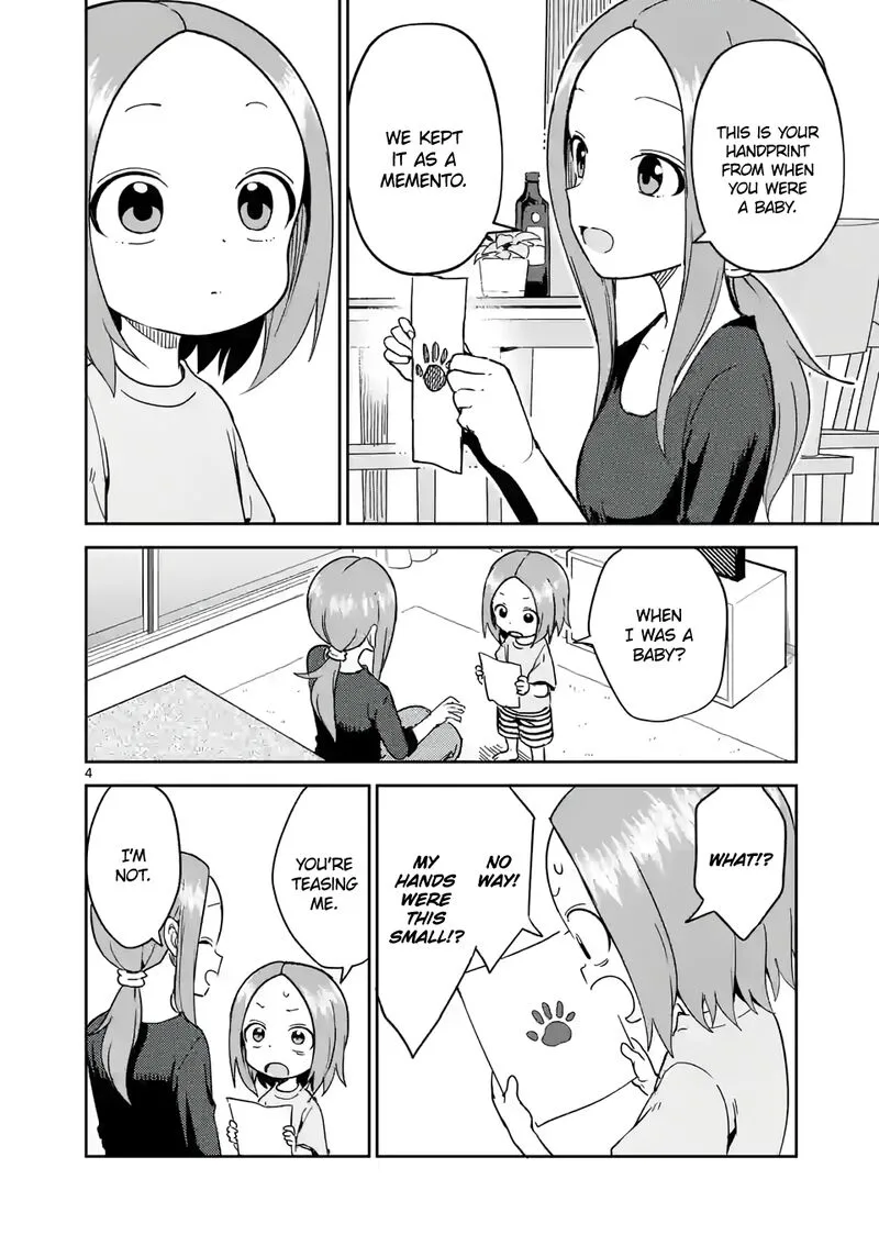 Karakai Jouzu no (Moto) Takagi-san Chapter 236 page 4