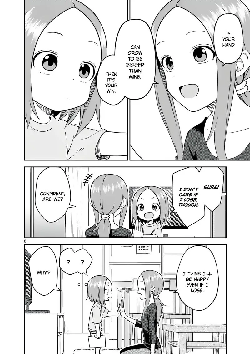 Karakai Jouzu no (Moto) Takagi-san Chapter 236 page 8