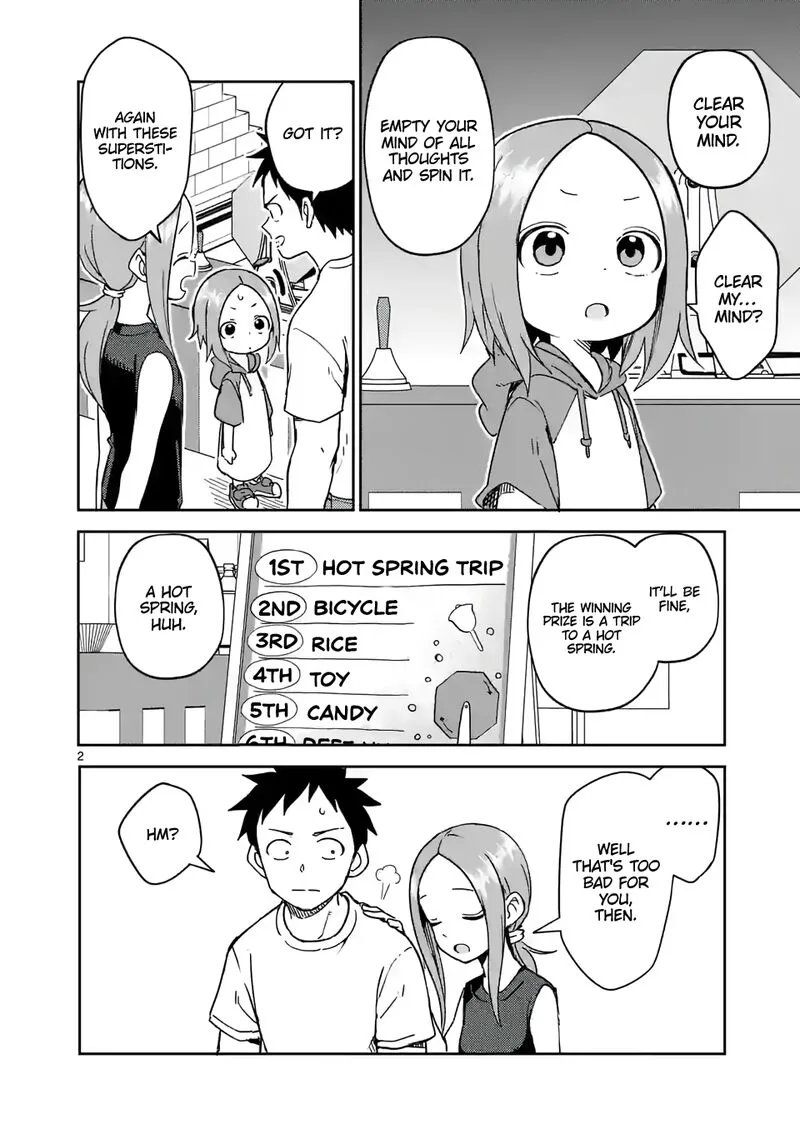 Karakai Jouzu no (Moto) Takagi-san Chapter 238 page 2