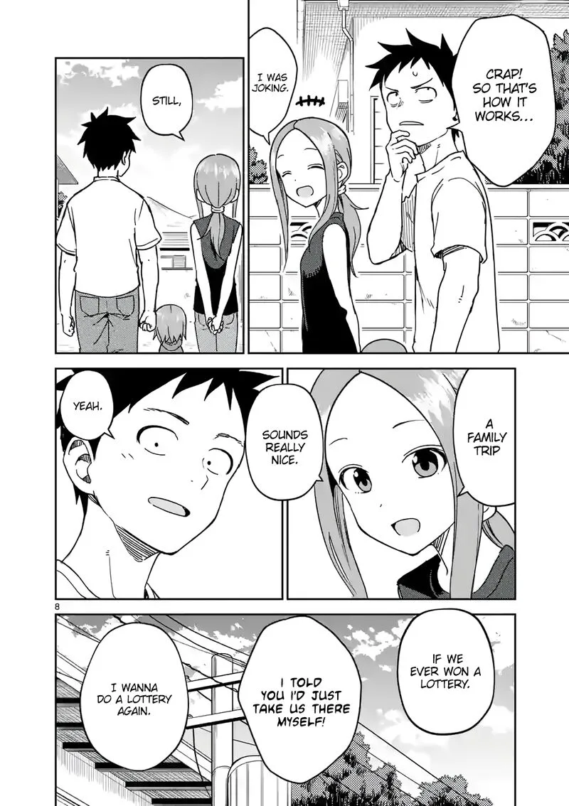 Karakai Jouzu no (Moto) Takagi-san Chapter 238 page 8