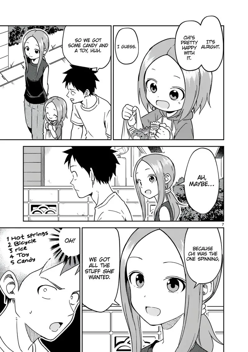 Karakai Jouzu no (Moto) Takagi-san Chapter 238 page 7