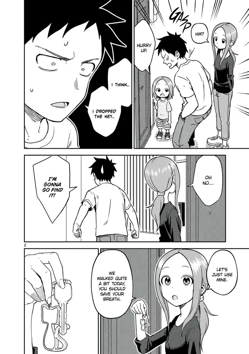 Karakai Jouzu no (Moto) Takagi-san Chapter 239 page 2