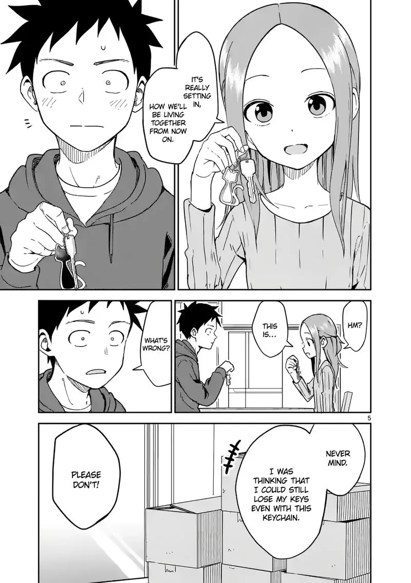 Karakai Jouzu no (Moto) Takagi-san Chapter 239 page 5