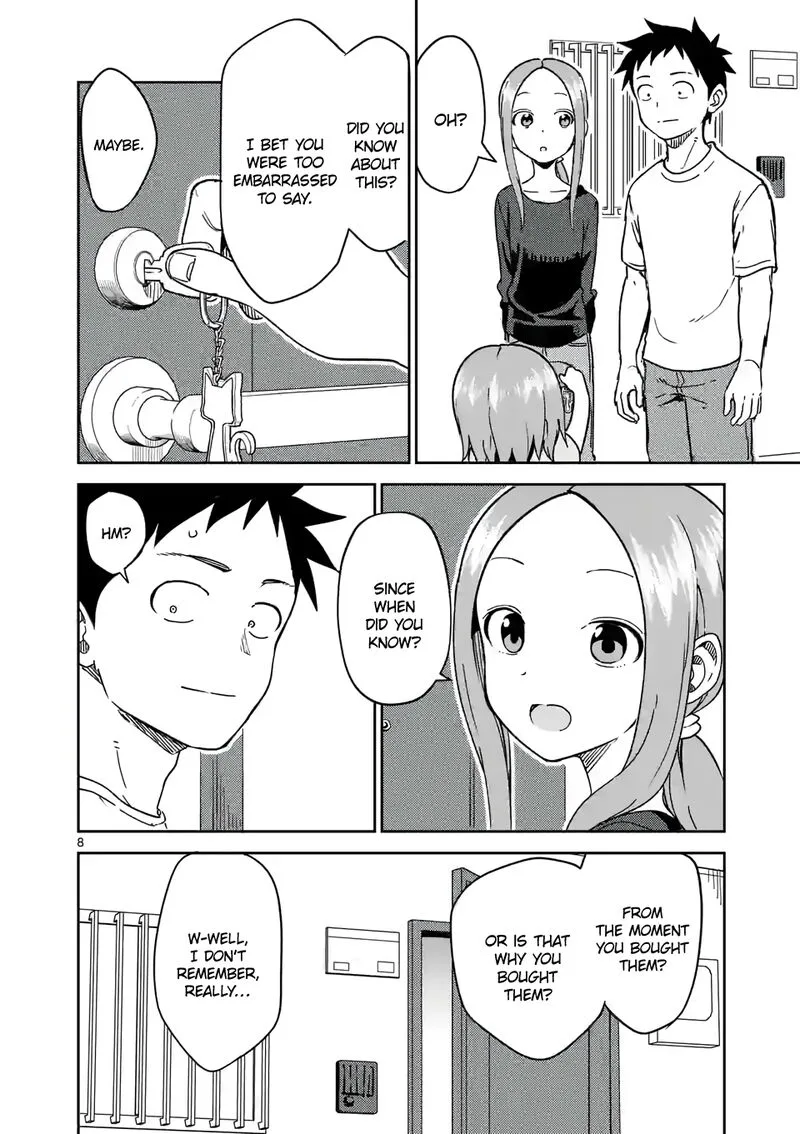 Karakai Jouzu no (Moto) Takagi-san Chapter 239 page 8