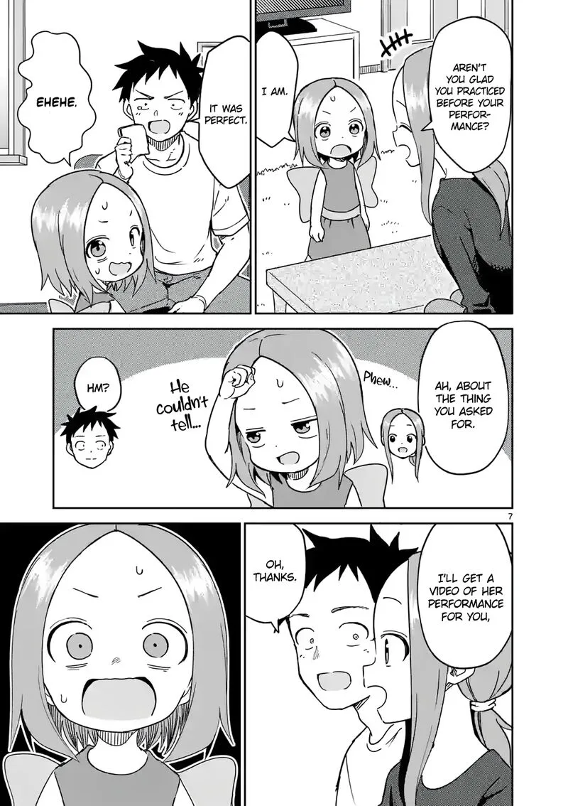 Karakai Jouzu no (Moto) Takagi-san Chapter 241 page 7