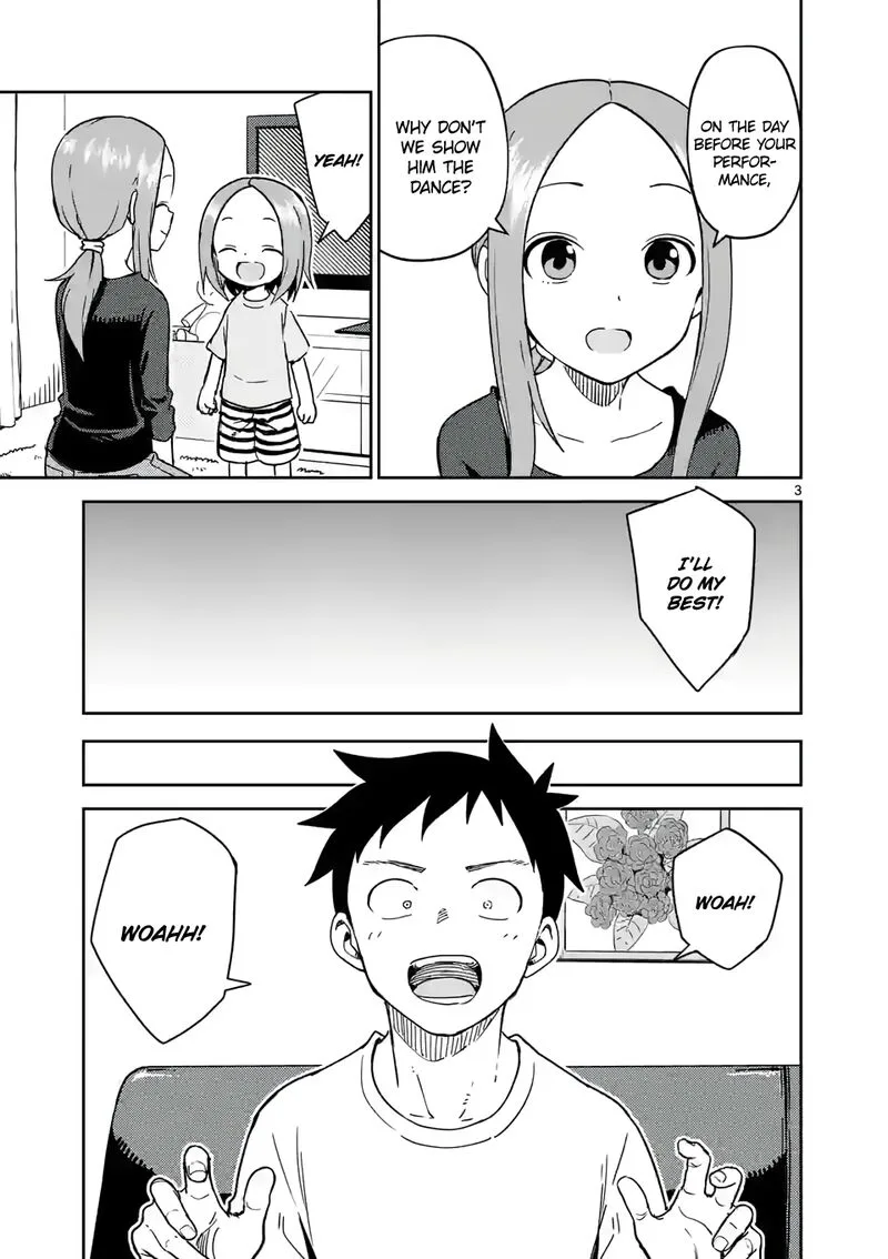Karakai Jouzu no (Moto) Takagi-san Chapter 241 page 3