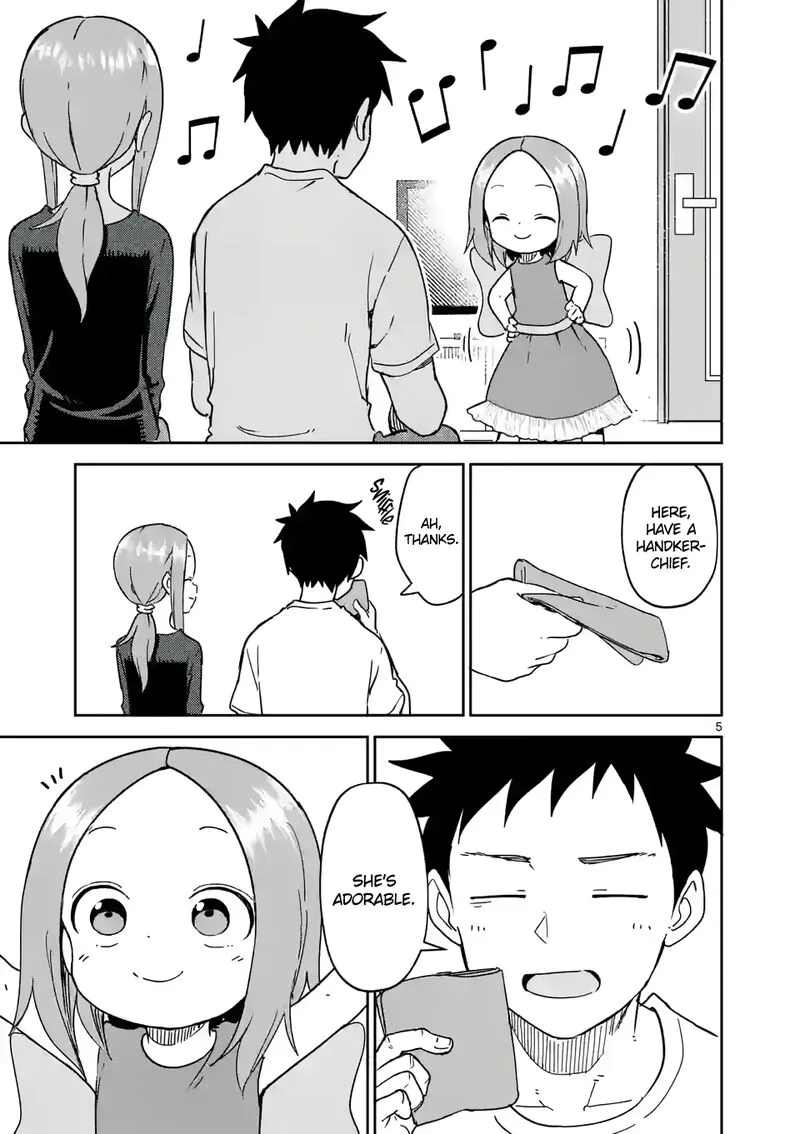 Karakai Jouzu no (Moto) Takagi-san Chapter 241 page 5