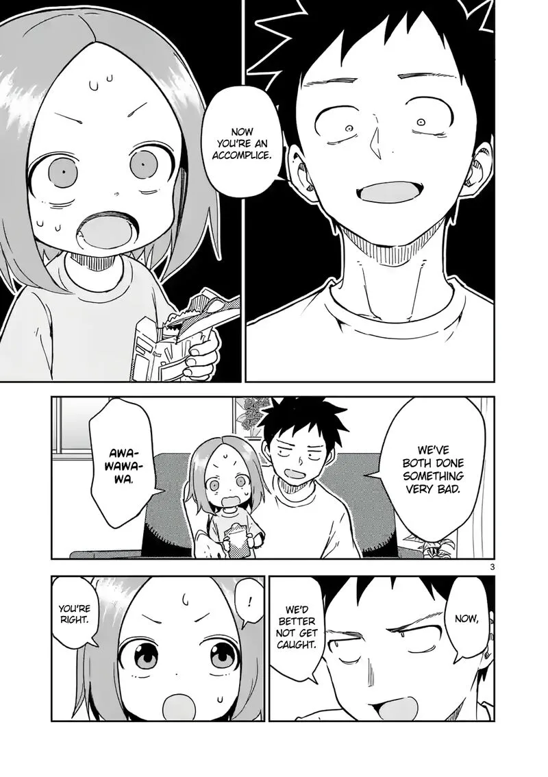 Karakai Jouzu no (Moto) Takagi-san Chapter 242 page 3