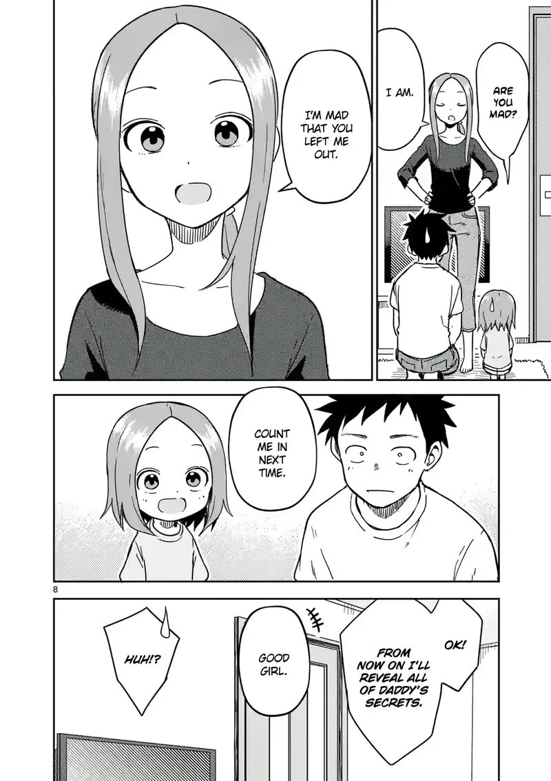 Karakai Jouzu no (Moto) Takagi-san Chapter 242 page 8