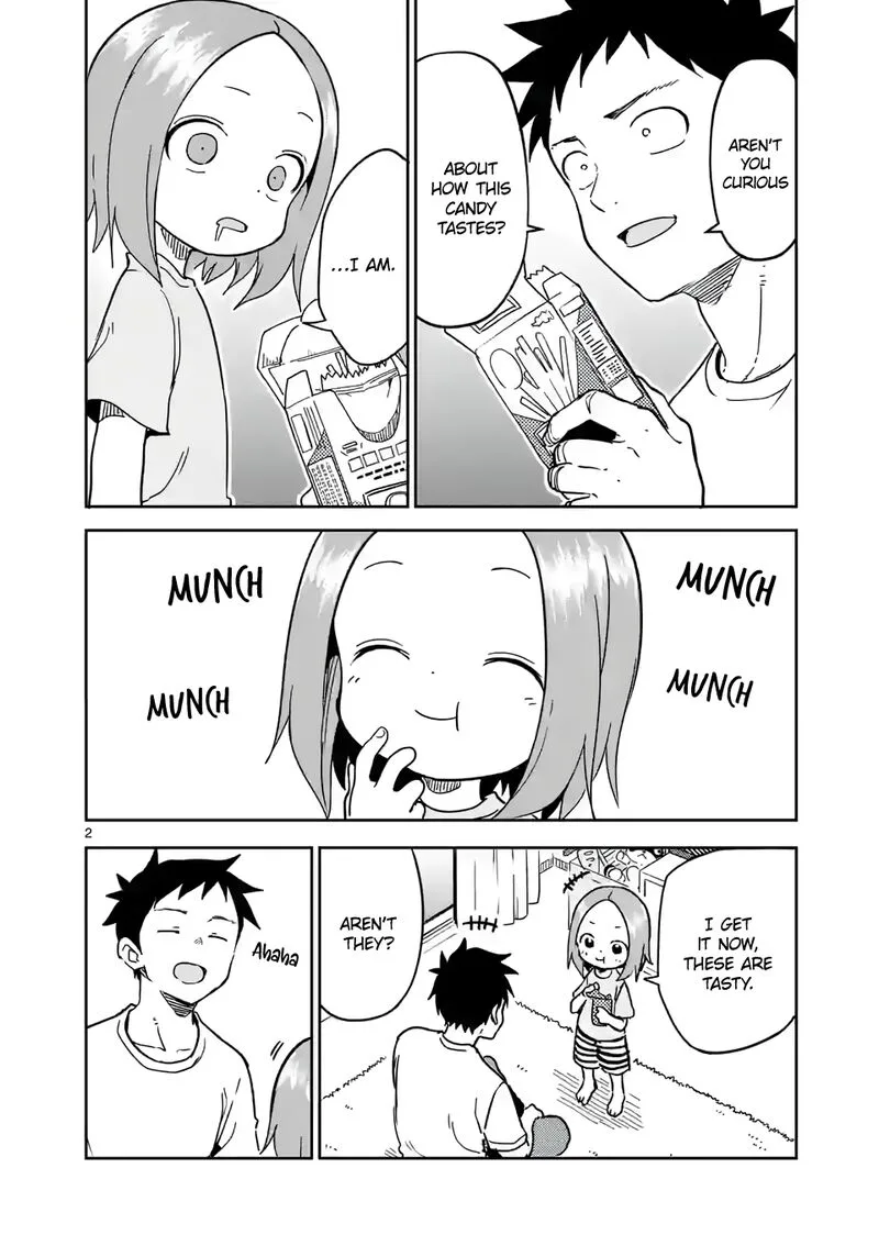 Karakai Jouzu no (Moto) Takagi-san Chapter 242 page 2