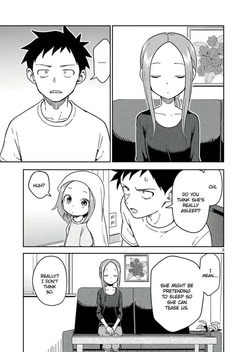 Karakai Jouzu no (Moto) Takagi-san Chapter 243 page 3