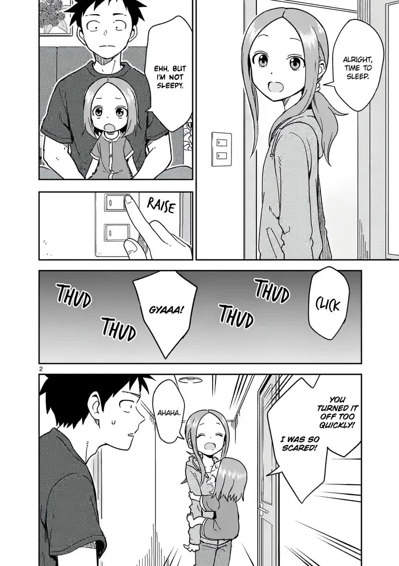 Karakai Jouzu no (Moto) Takagi-san Chapter 244 page 2