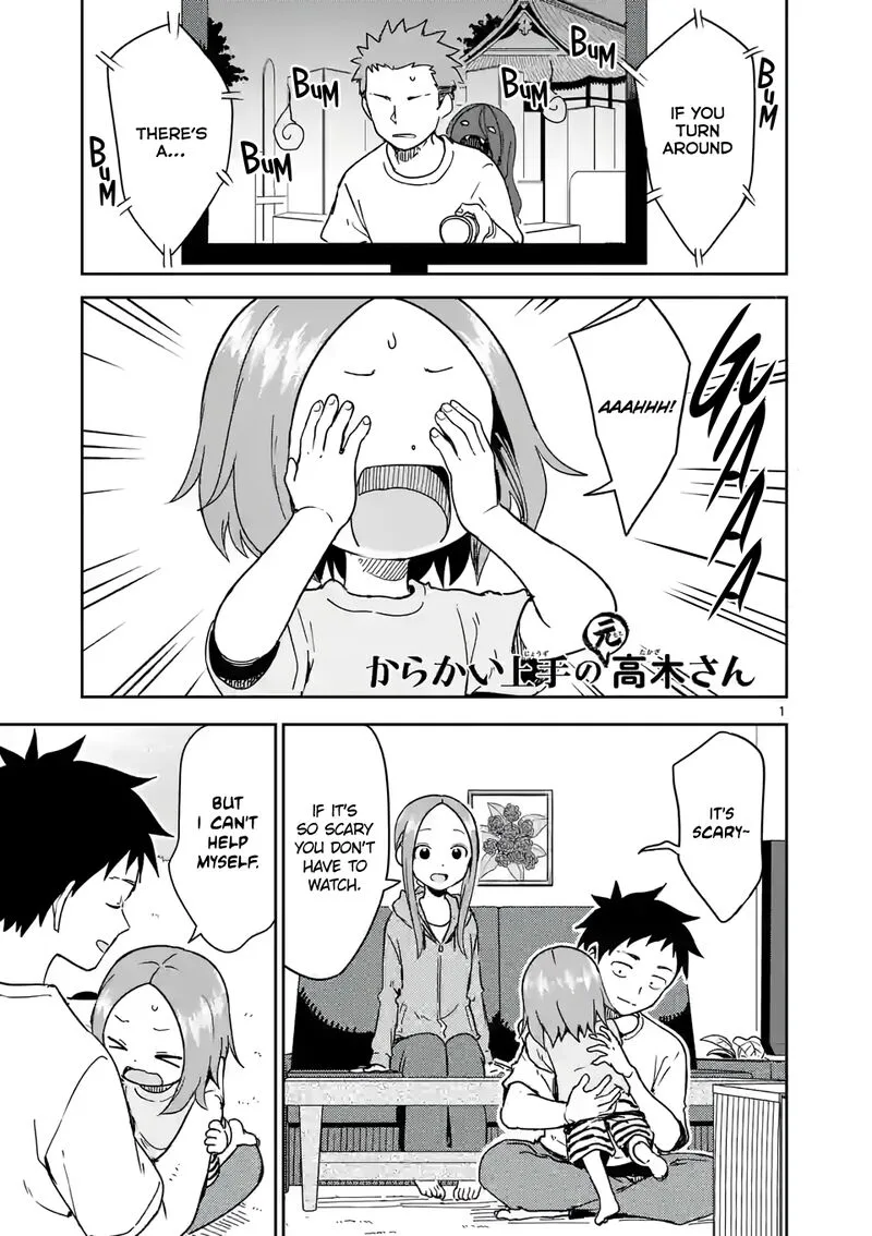 Karakai Jouzu no (Moto) Takagi-san Chapter 244 page 1