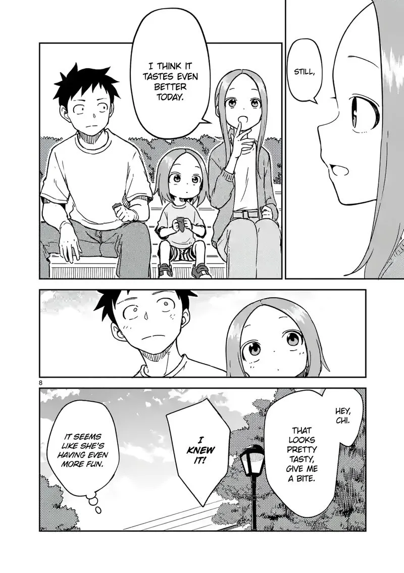 Karakai Jouzu no (Moto) Takagi-san Chapter 247 page 8
