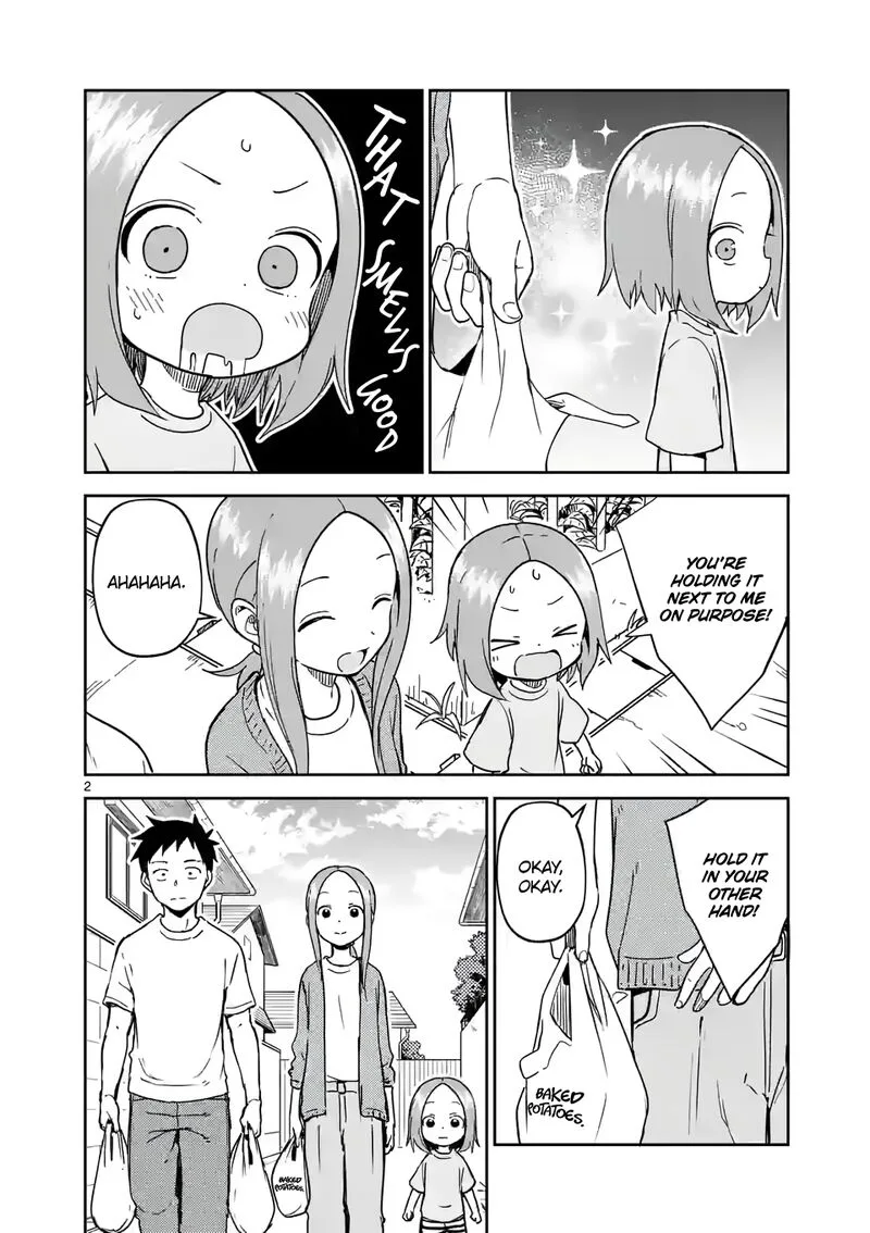 Karakai Jouzu no (Moto) Takagi-san Chapter 247 page 2